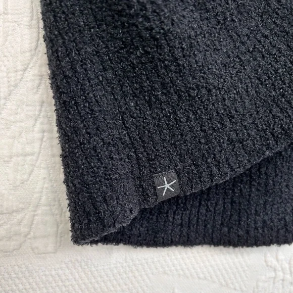 Barefoot Dreams Cardigan Cozy Chic Lite Circle Cardi Black Size Small - Picture 13 of 16